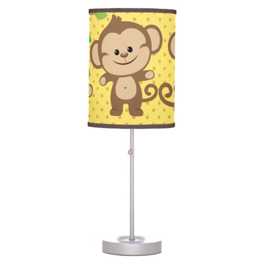 Boy Monkeys Table Lamp (Front)
