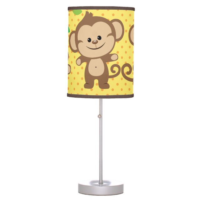 Boy Monkeys Table Lamp (Front)