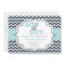 Boy Oh Boy Chic Chevron Baby Shower Invitation