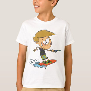 Boy On A Wakeboard T-Shirt