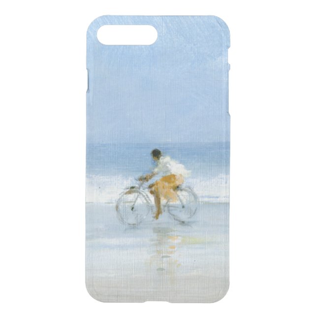 Boy on Bicycle  2 Uncommon iPhone Case (Back)