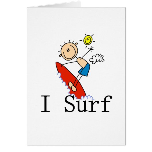 Boy on Surfboard Cards (Front)