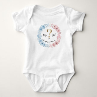 Boy or Girl? – Gender Reveal Baby Bodysuit 