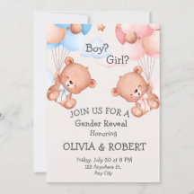 Boy or girl. Gender reveal/baby shower