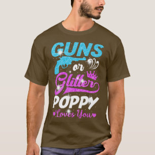 Boy Or Girl Pink Or Blue Poppy Loves You Gender Re T-Shirt