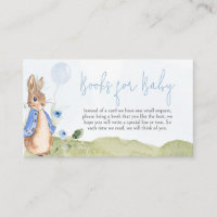 Boy Peter Rabbit Baby Shower Books for Baby