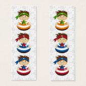 Boy Pirate Bookmark (Front & Back)