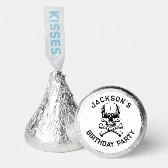 Boy Pirate Party Candy Favors (Front)