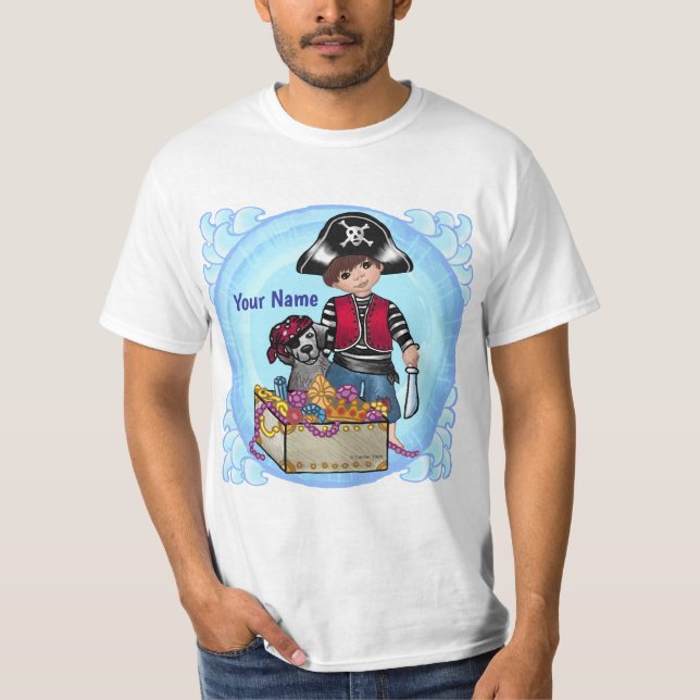 Boy Pirate  t-shirt   (Front)