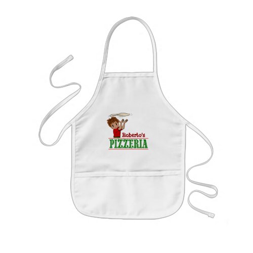 Boy Pizza Party Apron