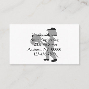 Boy Playing Cowboy - Choose background color Business Card