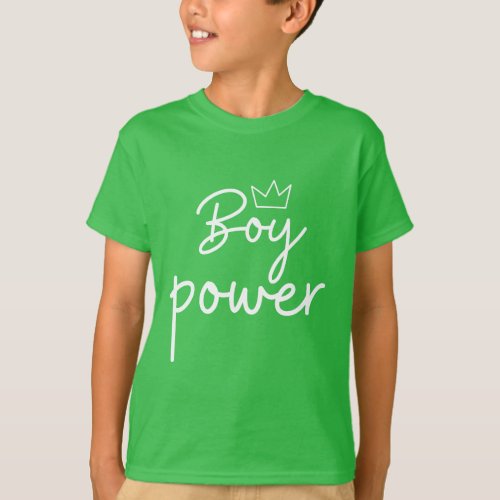 Boy Power T_Shirt