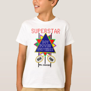 Boy Power Universe Navy Blue Superstar T-Shirt