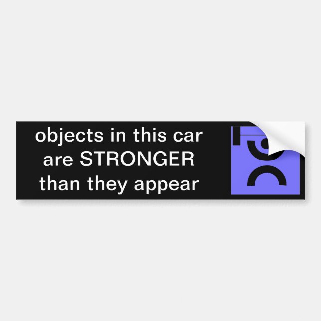 Boy Powerlifting bumper Sticker (Front)
