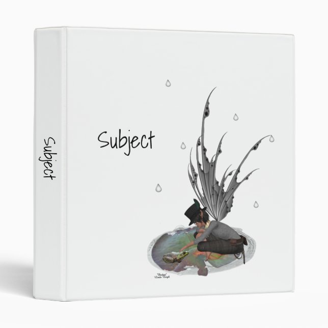 Boy Rain Fairy With Frog Binder (Front/Spine)