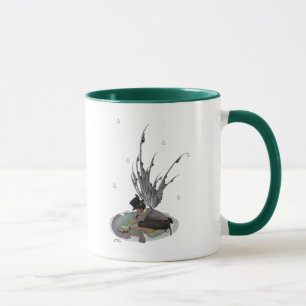 Boy Rain Fairy With Frog Coffee Mug