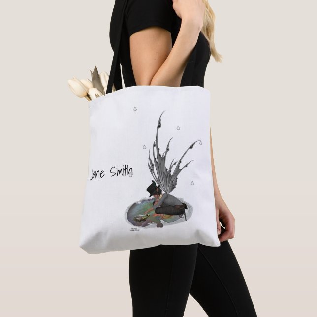 Boy Rain Fairy With Tote Bag (Close Up)