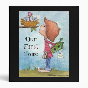Boy’s Birdhouse Gift-Home Tweet Home 3 Ring Binder