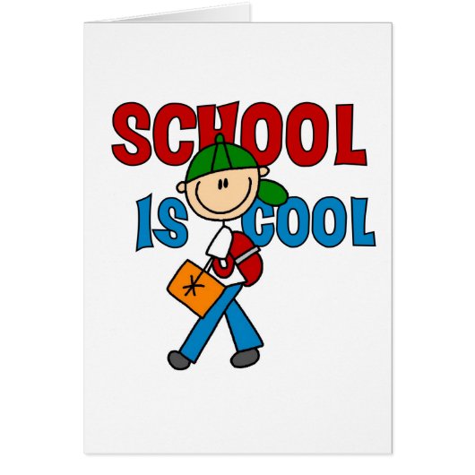 Boy School is Cool Cards (Front)
