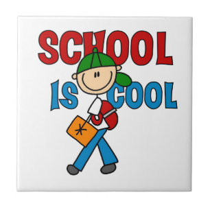Boy School is Cool Tile