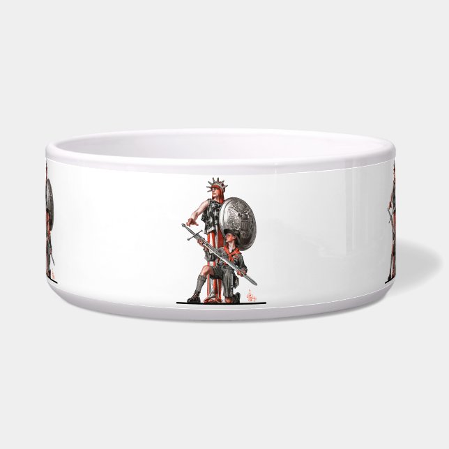 Boy Scout and Liberty Bowl (Front)