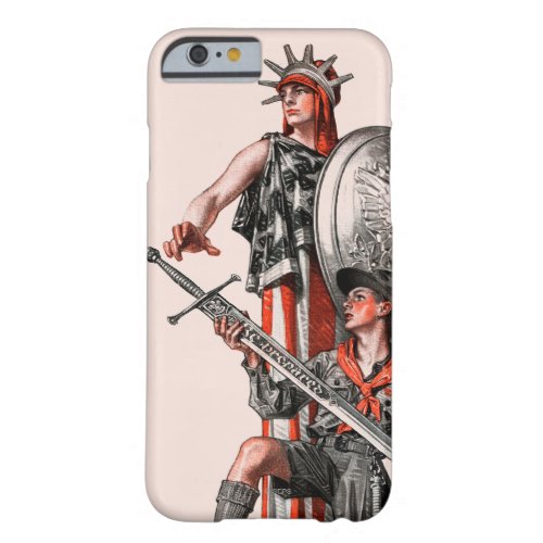 Boy Scout and Liberty Barely There iPhone 6 Case