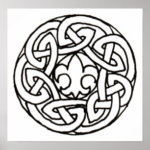 Boy Scout Knot print