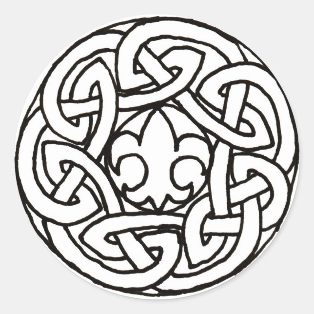 Boy Scout Knot stickers (Front)