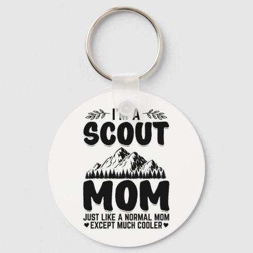 Boy Scout Mom  Mother Nature Club Gift Ideas Keychain