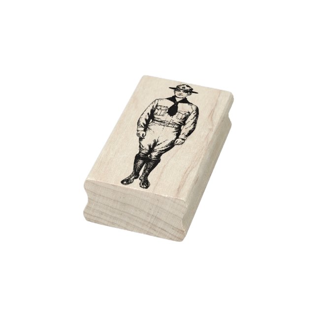 Boy Scout Rubber Stamp (Stamp)
