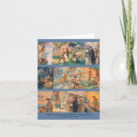 Boy Scouts Of America Note Cards
