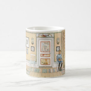 Boy Sitting in the Corner (by Carl Larsson) Coffee Mug
