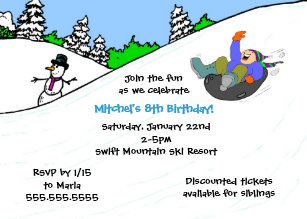 Tubing Invitations Zazzle
