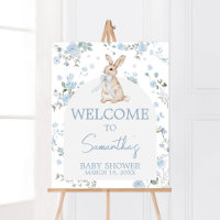 Boy Some Bunny Baby Shower Welcome