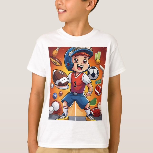 Boy sports tshirt (Front)