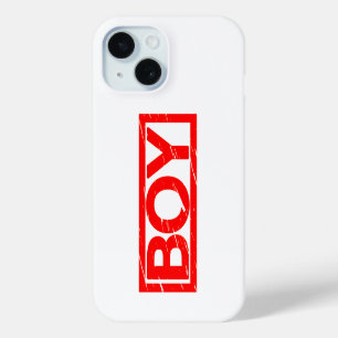 Boy Stamp iPhone 15 Case