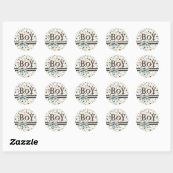 Boy Sticker | Zazzle