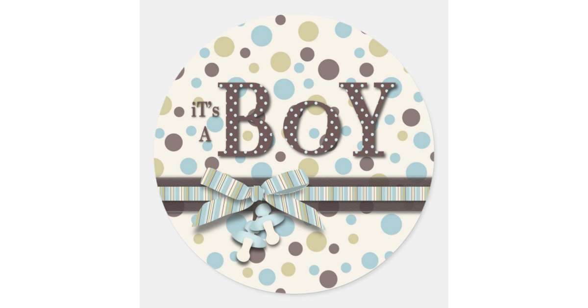 Boy Sticker Zazzle