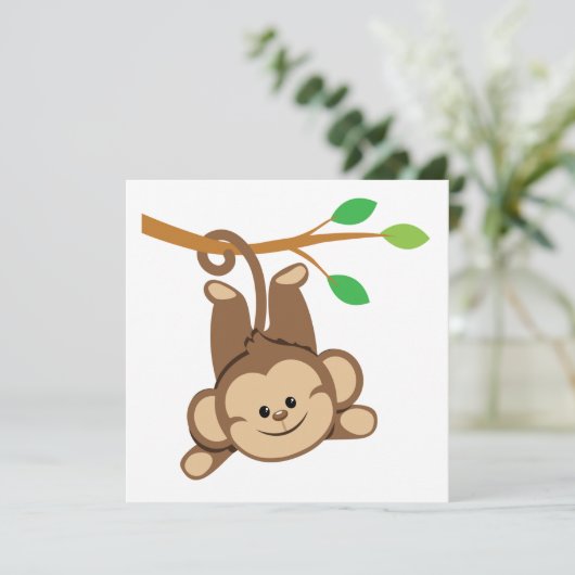 Boy Swinging Monkey (Standing Front)