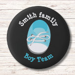 boy team gender reveal button<br><div class="desc">personalized boy team gender reveal,  gender reveal</div>