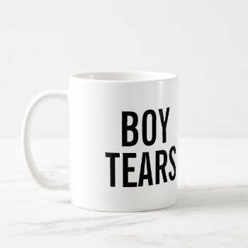 Boy Tears Mug by WarmCoffee at Zazzle