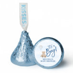 Boy Teddy Bear Blue Balloon Baby Shower Hershey®'s Kisses®