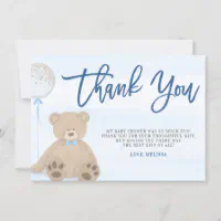 Teddy bear Post Cards Paper Zazzle Greeting & Note Cards, get well