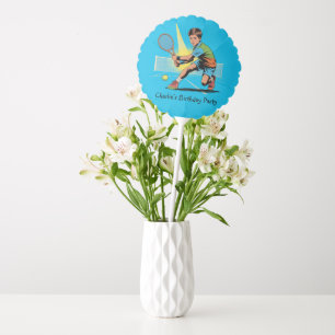 Boy Tennis Birthday Party Balloon