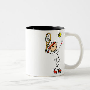 Boy Tennis Player Mug