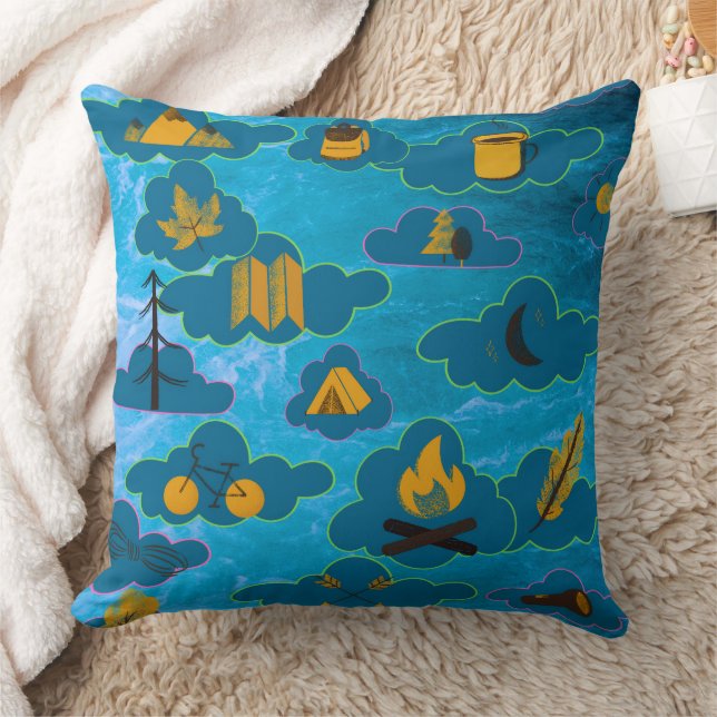 boy throw pillow (Blanket)