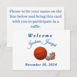 Boy Toys Themed Enclosure Card