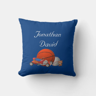 Boy Toys Themed  Throw Pillow