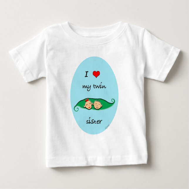 boy twin baby T-Shirt (Front)