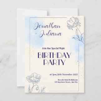 boy twins 1st birthday invitations